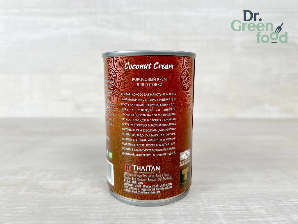 REAL THAI Кокосовый крем 400 мл.