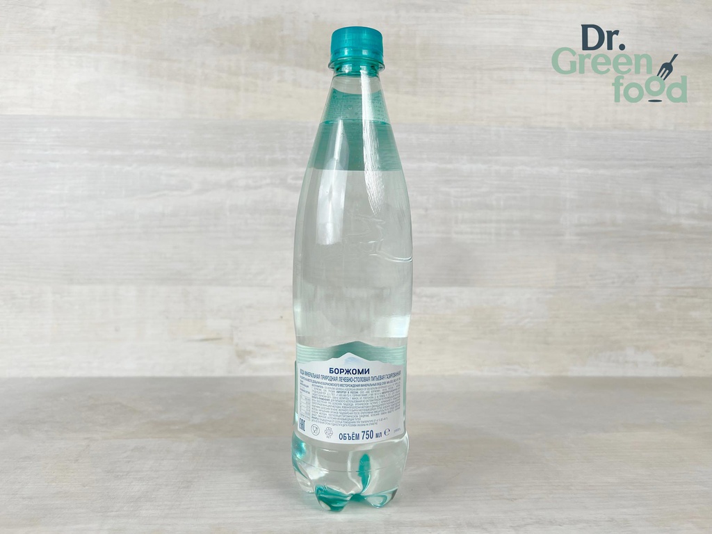 Borjomi вода минеральная лечебно-столовая 0,75л пластик