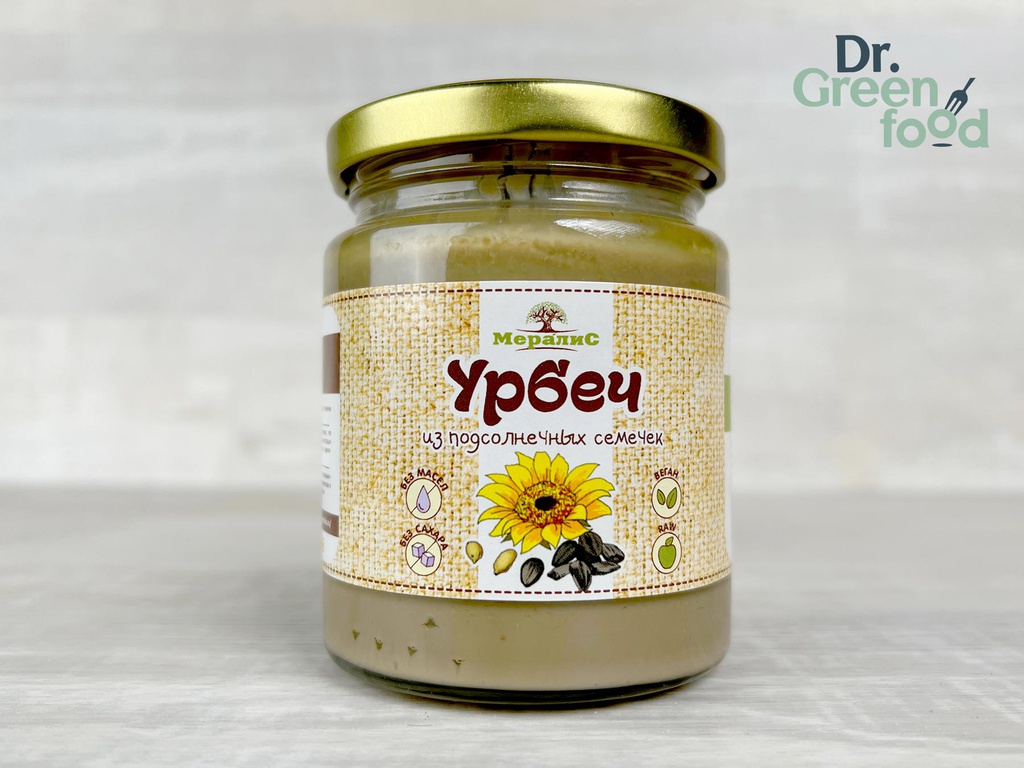 Урбеч из подсолнечных семечек Мералис, 230г