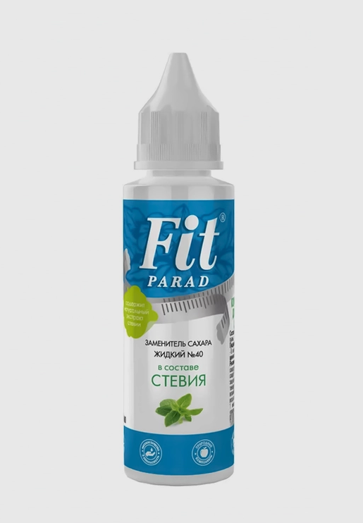 Заменитель сахара жидкий стевия  ФитПарад, 30мл