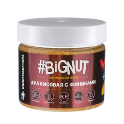 Арахисовая паста с финиками BigNut 300г