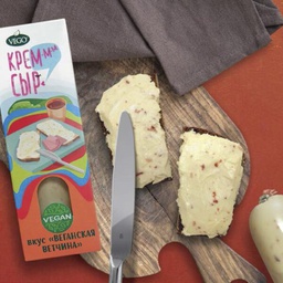 КРЕМ-СЫР С ВЕГАНСКОЙ ВЕТЧИНОЙ VEGO, 210г