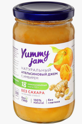 Джем Yummy апельсин с имбирем, 350г