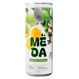 Напиток МЁДА Яблоко-Корица газ,  0,33л ж/б