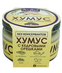 Хумус AmFood с кедровыми орешками, 200г