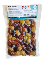 Оливки микс халкидики и каламата EL Greko, 200г