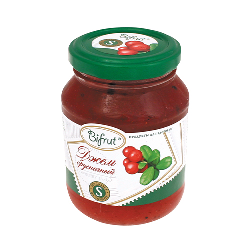 Джем БРУСНИКА BIFRUT, 300г