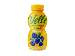 Питьевой растительный йогурт Velle Овсяный черника, 230г